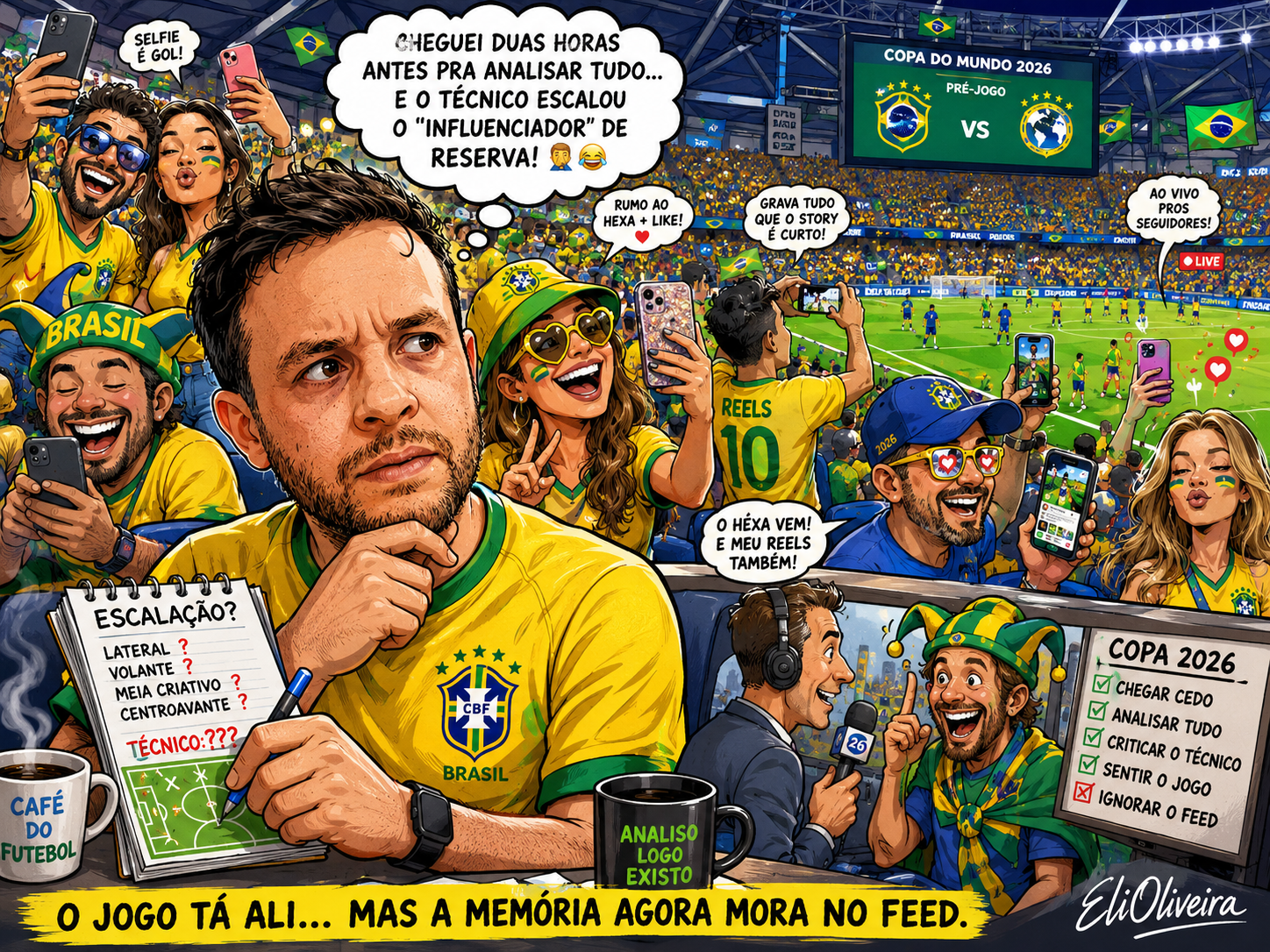 A Memória no Feed